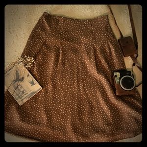 Jaclyn Smith Flutter Hem Lined Skirt